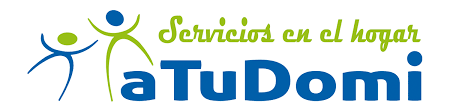 Logo ATUDOMI. Servicios en el hogar